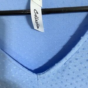 NY Collection Light Blue Dress